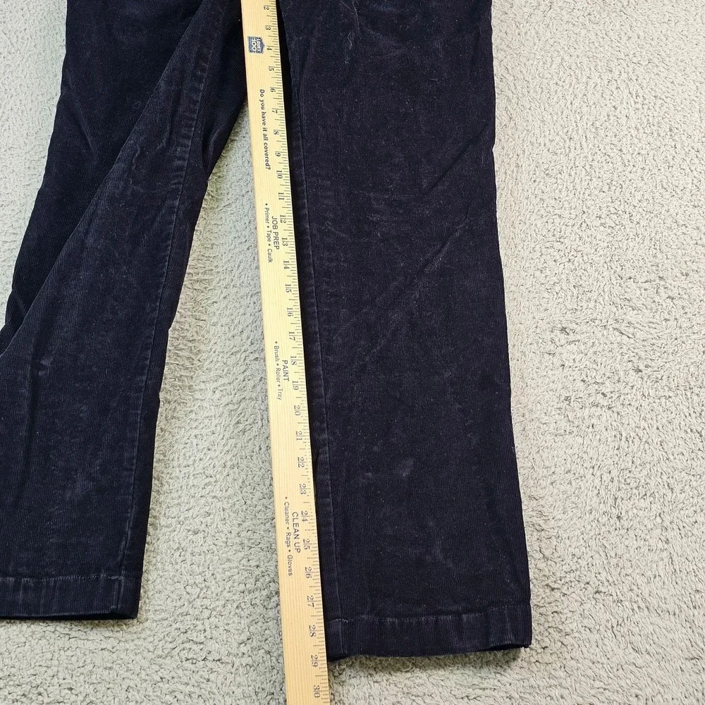 J.Crew Corduroy Pants Mens 29x30 Blue Classic Straight Chino Stretch Casual
